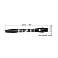 thumbnail image 2 of Uxcell Dart Shafts 41mm/1.6 Inch, 2BA Thread Aluminum Dart Stems Dart Accessories, 3 Pack Black, 2 of 5