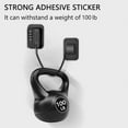 thumbnail image 4 of Fridge Lock (2 Pack), Heavy Duty Combination Refrigerator Lock, for Fridge, Cabinets, Window and Child Locks for Cabinets and Drawers, Strong Non-Marking Adhesive No Drilling (Black), 4 of 7