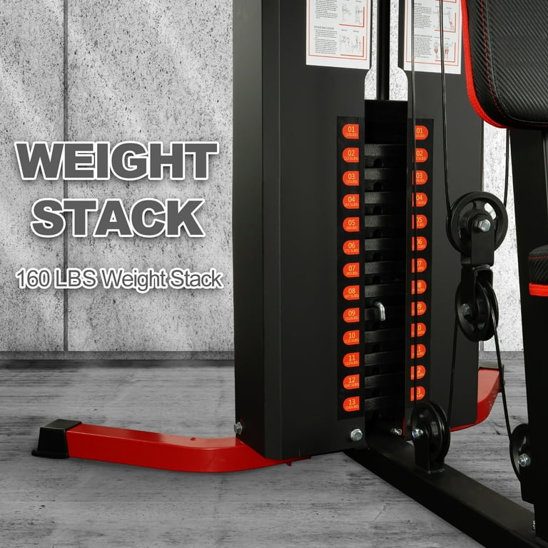 FlexWave LX770 Multifunctional Full Home Gym System Workout