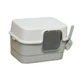 thumbnail image 2 of Caja de arena para gatos perfecl con capucha desmontable 50 cm x 35 cm x 34 cm, 2 of 8