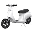 thumbnail image 1 of Razor Pocket Mod Miniature Euro-Style Electric Scooter for Ages 8+, Bistro - White, 1 of 11