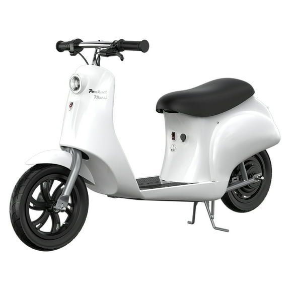 Razor Pocket Mod Miniature Euro-Style Electric Scooter for Ages 8 , Bistro - White