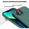 thumbnail image 6 of Entronix Silicone Soft Case Designed for iPhone 14 Shockproof Durable Slim Fit, Green, 6 of 7
