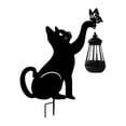 thumbnail image 1 of LED Light Solar Outdoor Wrought Cat Courtyard Garden Decorative Fixture for Enhancing Exterior Spaces, 1 of 8