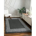 thumbnail image 3 of Beverly Rug Runner Rugs for Living Room Door Mat Dark Gray Off White 2' x 3', 3 of 8