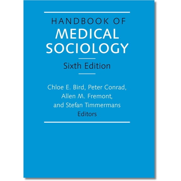 Handbook of Medical Sociology, (Hardcover)