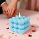 thumbnail image 5 of Vela aromática en forma de corazón | Decoración romántica de San Valentín con varios corazones | Adorno de cera ambiental de aromaterapia | Acento decorativo de mesa de larga duración | Blanco, 5 of 6