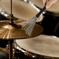 thumbnail image 4 of OULII 1Set Jazz Drum Brush Assorted Color Steel Wire Percussion Brush with Storage Pouch, 4 of 8