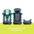 thumbnail image 5 of Baby Trend Hybrid Si 3-in-1 Combination Booster Car Seat with Side Impact Protection, Hoboken Teal, 5 of 12