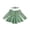 Green, variant on Cenuakty Baby Girl 2 Piece Outfit Adorable Flower Decor Long Sleeve Square Neck Tulle Romper Dress and Headband Set