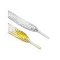 thumbnail image 2 of INSPIRE CHIC Plaid Contrast Color Metallic Thick Shoe Laces for Sneakers 2 Pairs, 2 of 3