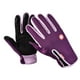 thumbnail image 3 of Guantes de invierno impermeables, con pantalla táctil, cálidos, aislantes y resistentes al viento para motocicleta. Violeta, 3 of 8