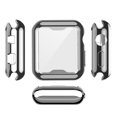 thumbnail image 6 of Sleektime Case for Apple Watch Series 3/2/1 38mm, Tempered Glass Screen Protector, High Definition Scratch Resistant Soft Cover for Apple Watch Accessories, Gray, 6 of 7