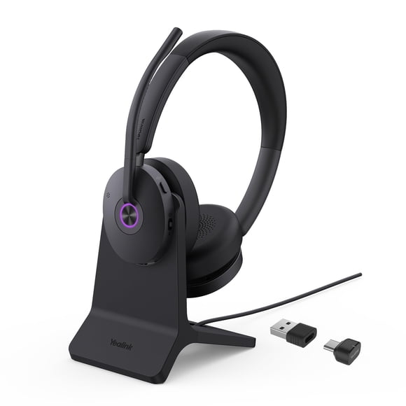 Auriculares inalámbricos Yealink BH74 con cancelación de ruido Bluetooth 32h