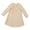 Khaki, variant on Toddler Girls Cloak Coat Infant Baby Coats Button Jacket Outerwear Kids Long Sleeve Crew Neck Winter Warm Overcoat Cloak Windbreaker Fall Clothes Khaki 3T