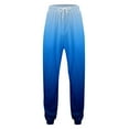 thumbnail image 4 of ConairieSweatsuits for Men Set 2 Piece Color Patchwork Loose Fit Hoodie Sweatshirt and Joggers Sweatpants Sets Versatile Fall Winter Long Sleeve Pullover Suit with PocketBlueS, 4 of 5