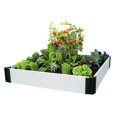 thumbnail image 2 of Frame It All Classic White Raised Garden Bed 4’ x 8’ x 8” – 1” profile, 2 of 2