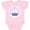 AD-Pink, variant on Inktastic First Fathers Day Baby Boys or Girls Baby Bodysuit