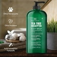 thumbnail image 5 of Botanic Hearth Eucalyptus & Tea Tree Body Wash - 16 fl oz - Helps Soothe Skin, Refreshing and Invigorating, Cleansing Shower Gel for Men and Women - Sulfate Free, Paraben Free, 5 of 9