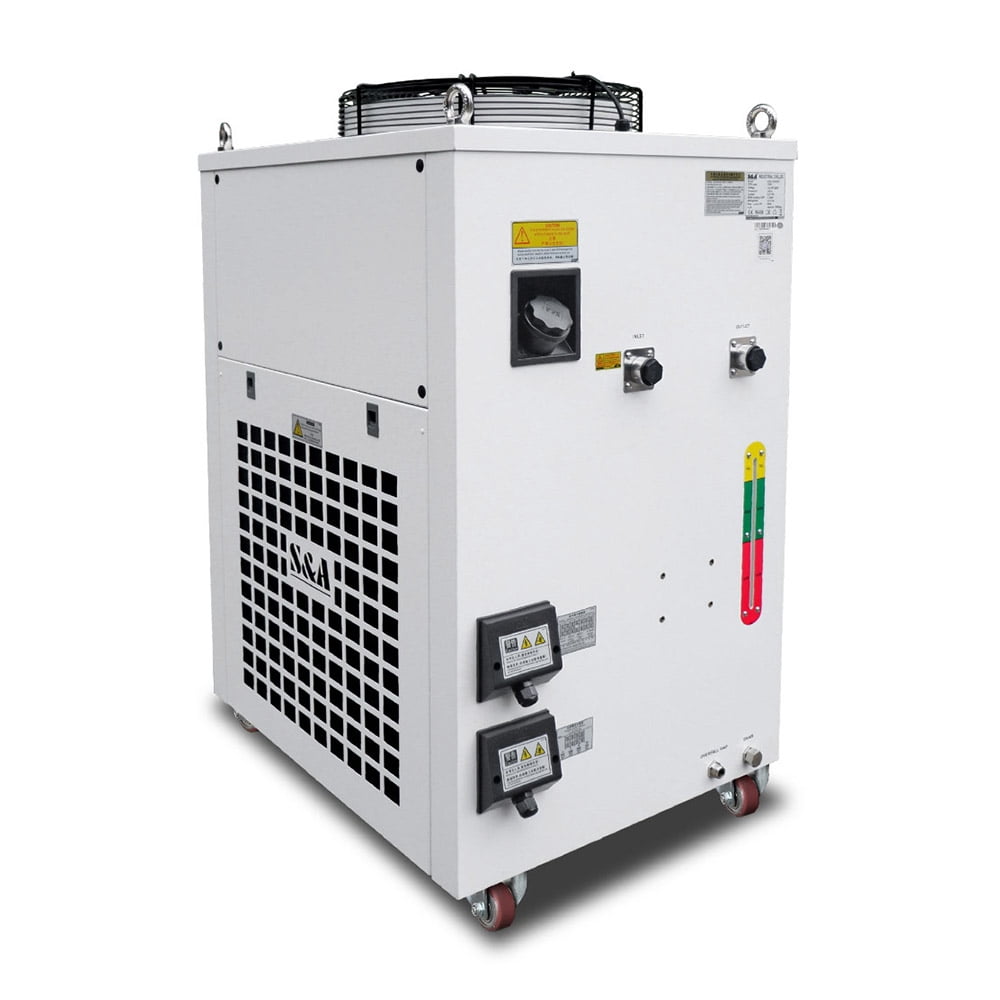 Qomolangma S&A 220V 60Hz CW-6200BN Industrial Water Chiller (for 200W Laser Diode and CO2 RF Laser , 600W CO2 Laser,400W Solid-state Laser, 600W-1000W Fiber Laser, 45KW CNC Spindle Cooling)