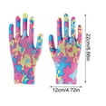 thumbnail image 2 of CasaChic 12Pair Women Gardening Gloves, Breathable Rubber Coated, Abrasion Resistant & Multi-Purpose, Lightweight Comfort for Planting, Weeding & Outdoor Work, 2 of 6