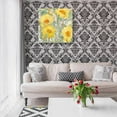 thumbnail image 4 of Epic Art 'Yellow Bunch II' by Tim O'Toole, Acrylic Glass Wall Art, 24"x24", 4 of 5