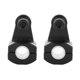 thumbnail image 1 of 1 par de accesorios universales negros para manillar de motocicleta de 22mm y 7/8 pulgadas, 1 of 8