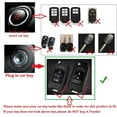 thumbnail image 2 of For Honda Flip Key Fob Cover, Metal Car Key Fob Case for Honda Accord Civic Crider CR-V Insight Jade Odyssey with Keychain, 2 of 8