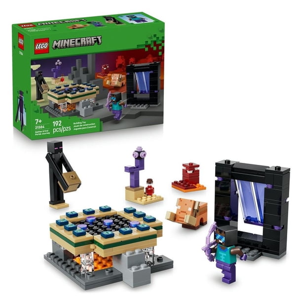 Set LEGO Minecraft El Viaje por el Nether y el Portal al End 21584