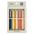 thumbnail image 3 of Pen+Gear Retractable Gel Pens, 0.7 mm, Black Ink, 5 Count, 3 of 6