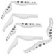 thumbnail image 2 of Puente nasal antivaho de silicona en piezas, clip nasal antivaho de silicona reutilizable para evitar que las gafas se empañen, y el soporte aumenta el espacio para respirar para ayudarlo a respirar sin problemas Ormromra 2035045-2, 2 of 8