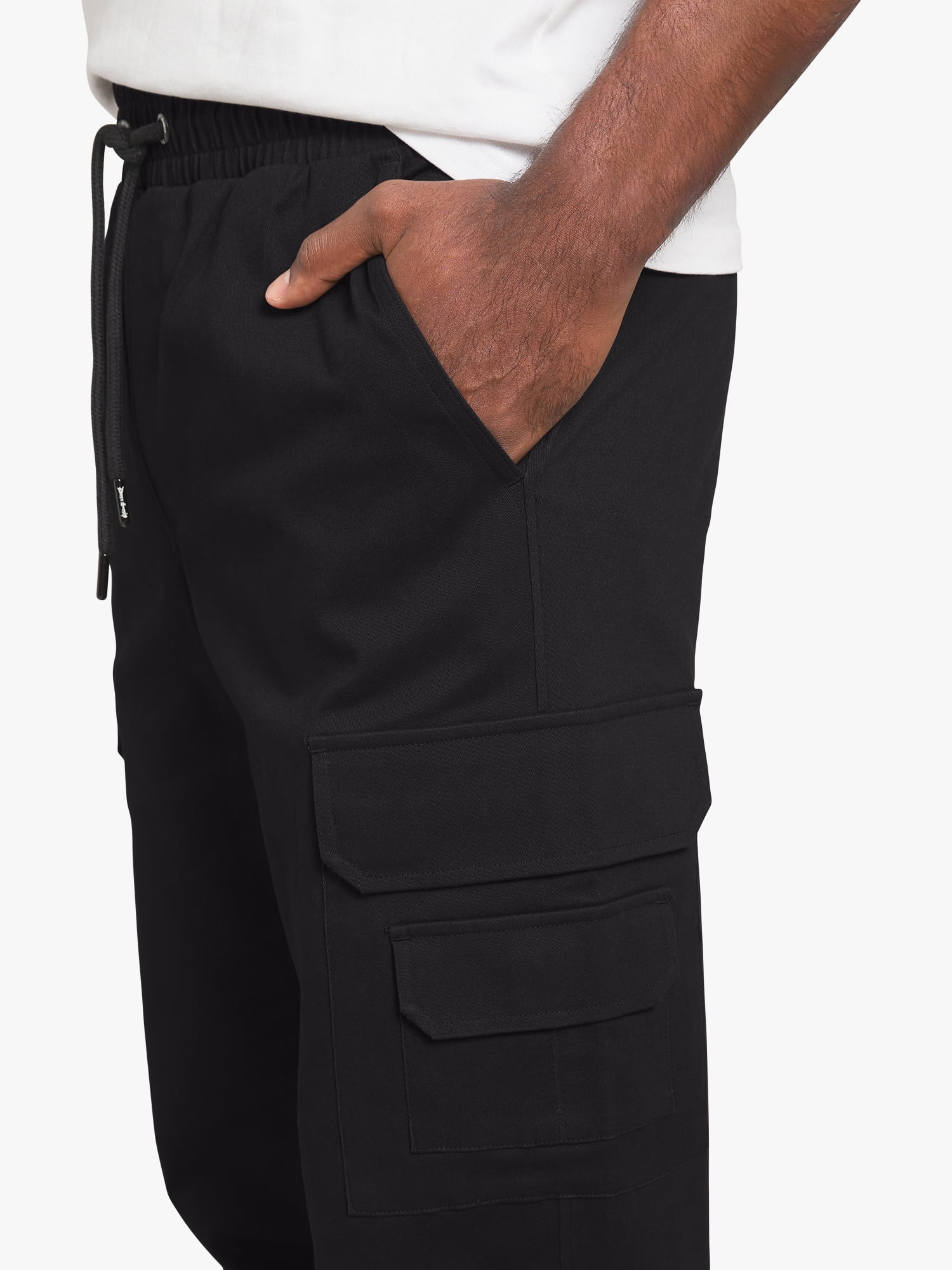 Dogg Supply by Snoop Dogg All-Gender Men's and Women's Stretch Twill Cargo Joggers, Sizes XS-3XL