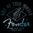 thumbnail image 2 of Men's Fender Out of This World  Sweatshirt Black Large, 2 of 4