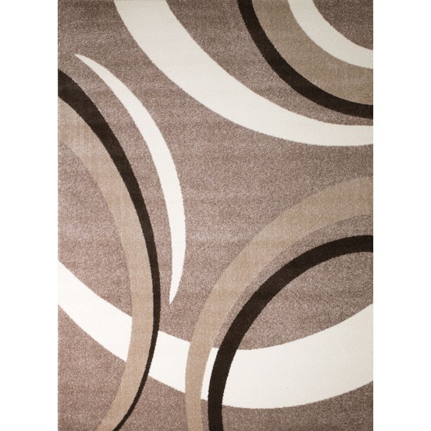 beige abstract rug