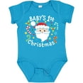thumbnail image 3 of Inktastic Baby's 1st Christmas Santa with Candy Canes Boys or Girls Baby Bodysuit, 3 of 5