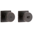 thumbnail image 7 of Kwikset Pismo Knob with Square Rose Privacy in Venetian Bronze, 7 of 7