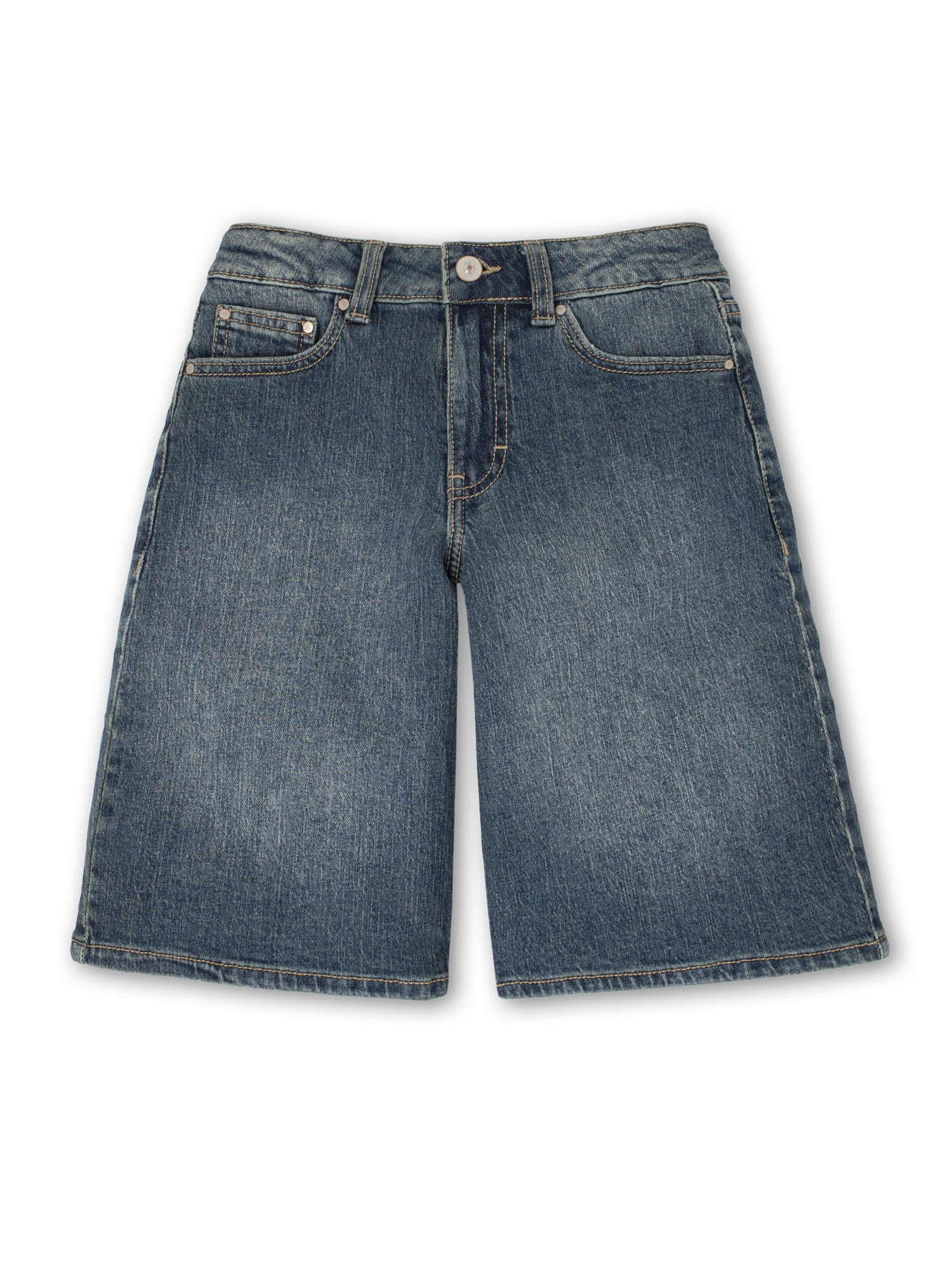 Weekend Academy Girls Bermuda Denim Shorts, Sizes 5-18