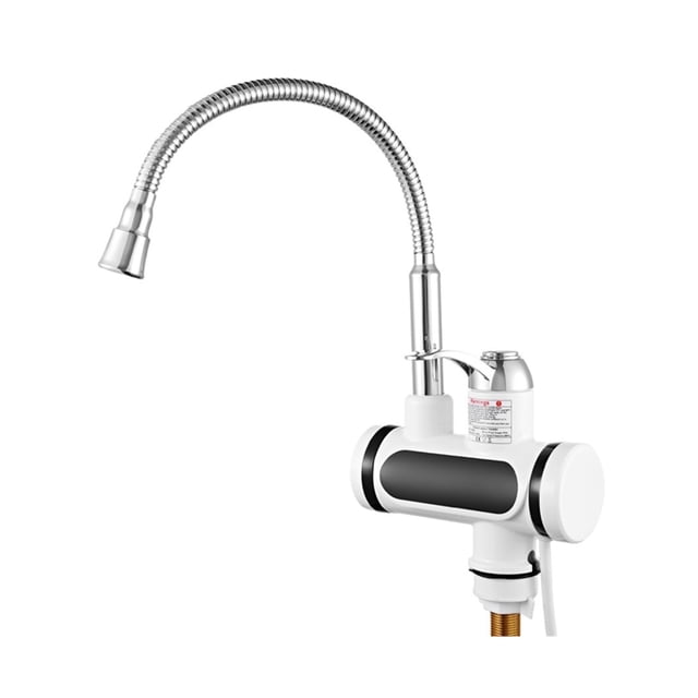 Instant Electric Water,Heater Rapid Heating Basin Faucet Kitchen,Tankless Hot Water Tap With Temperature Display ,Faster Heat