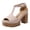 Beige, variant on Platform High Heels Dressy Sandals for Women Ladies 2026 Fashion Casual Peep Toe Chunky Block Heeled Dress Pumps Ankle Strap Gladiator Summer Shoes Black Size 9.5