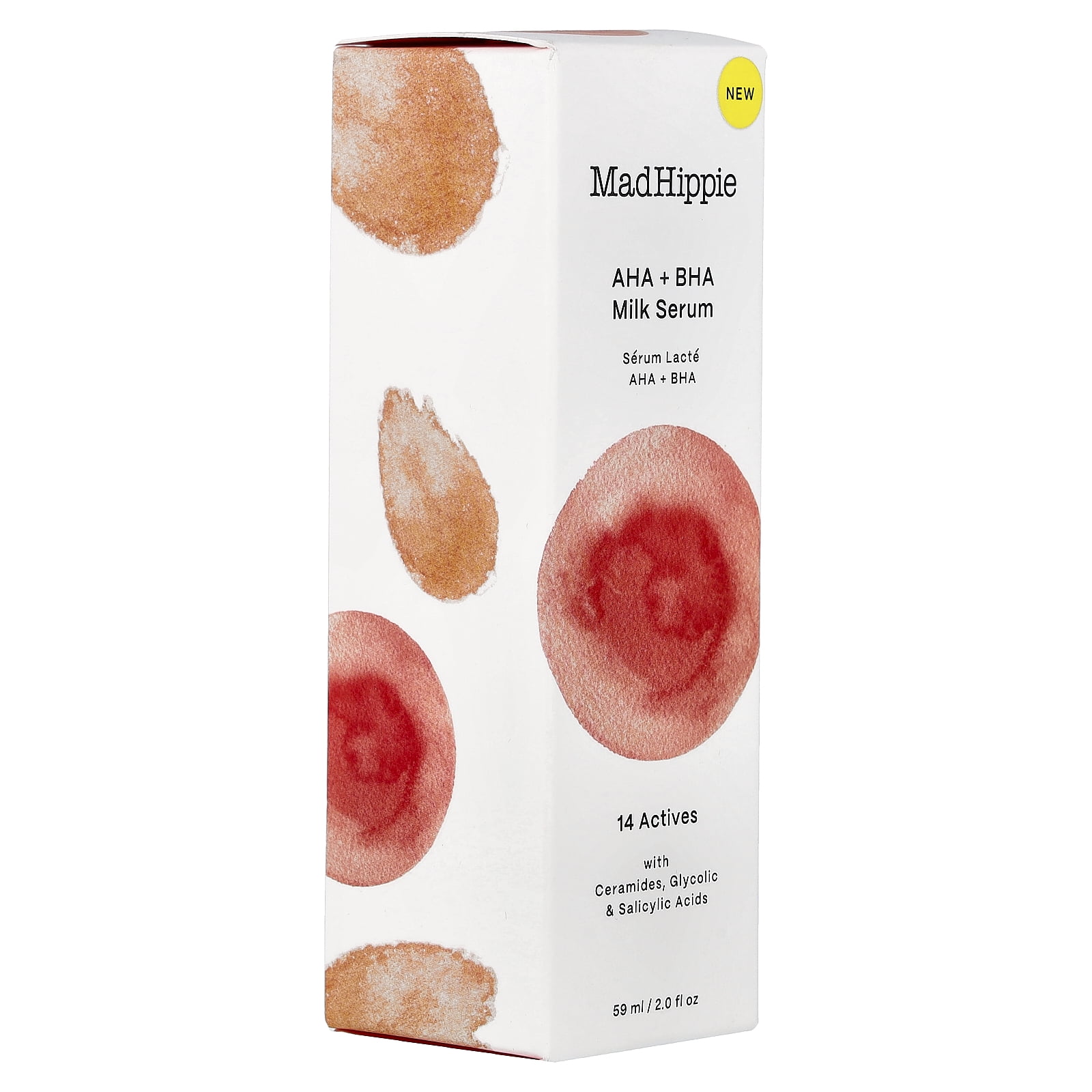 Mad Hippie AHA + BHA Milk Serum, 2 fl oz (59 ml)