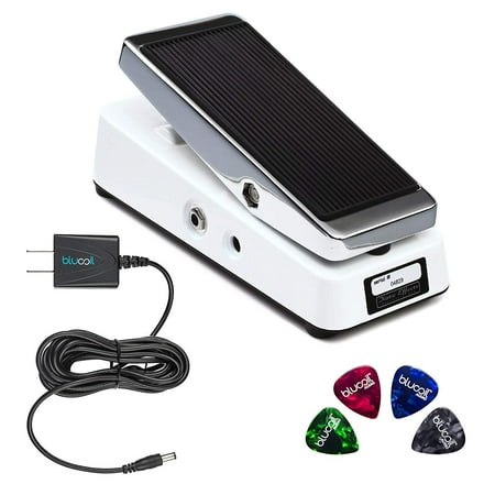 Xotic Wah XW-1 Guitar Effects Pedal BUNDLED WITH Blucoil Power Supply Slim AC/DC Adapter for 9 Volt DC 670mA AND 4 Celluloid Guitar