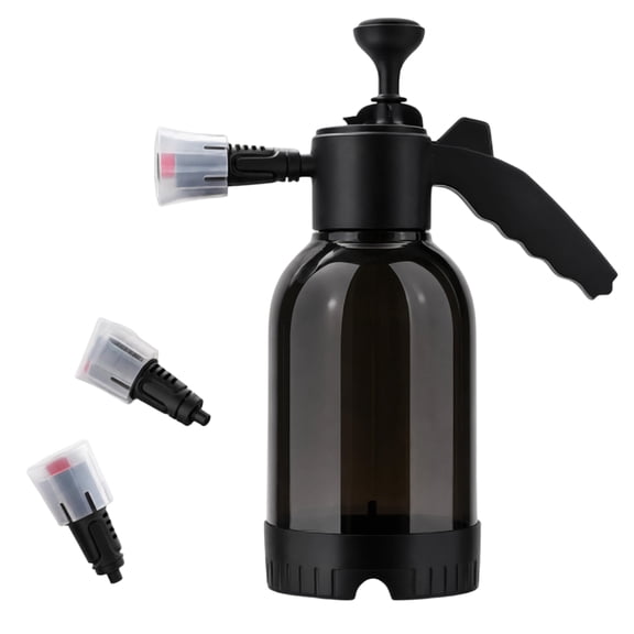 2L Pump Foam Sprayer, 68oz Car Wash Foam Sprayer, Hand Pressurized Soap Sprayer with Adjustable Nozzles,Ideal for Car Wash, Home Cleaning, Garden Watering