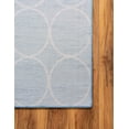 thumbnail image 5 of Unique Loom Matrix Trellis Collection Area Rug - Dots (2' 11" x 19' 8" Runner Blue/Light Blue), 5 of 9