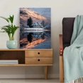 thumbnail image 5 of Mountain Lake Landscape Canvas Oil Painting, Wall Decor for Hotel Lobby Home, 5 of 8