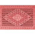 thumbnail image 1 of Ahgly Company Indoor Rectangle Medallion Red Traditional Area Rugs, 5' x 8', 1 of 4