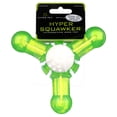 thumbnail image 2 of Hyper Pet Squawker Durable TPR Nylon Interactive Dog Toys with Giggle Noise, Jack, Medium, Green, 2 of 7