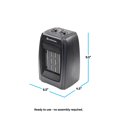 thumbnail image 6 of Comfort Zone Portable Desktop Space Heater with Thermostat, 1,500W, 6 of 7