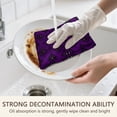 thumbnail image 5 of 2 Pcs Funny Kitchen Towels,Purple Black Ornament Eye Pattern Microfiber Dish Towels,Kitchen Tea Towels,Kitchen Towel Set (18" X 26"), 5 of 7