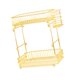 thumbnail image 5 of Especiero con ganchos, resistente, desmontable, ahorra espacio, organizador de baño, fruta Oro, 5 of 9