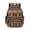 Ethnic Tribal Geometric, variant on Xixirimido Cute Cow Beige Print Kids School Bag 17" Backpack for Boys & Girls Lightweight Large Capacity Bookbag for Elementary Middle High School Students